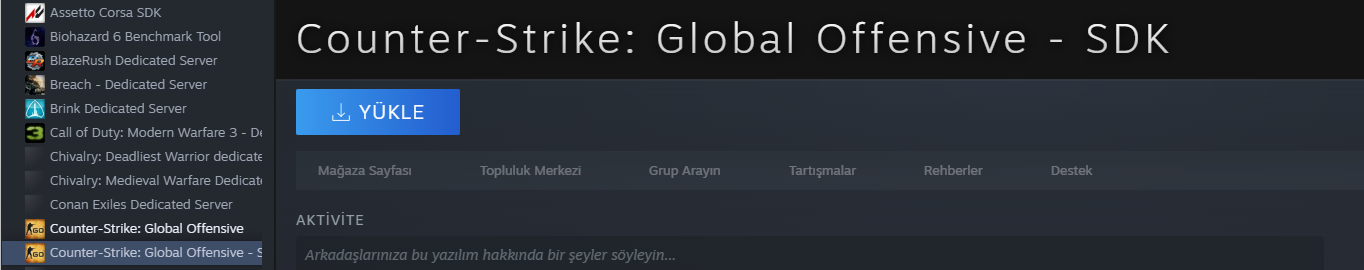 steam cs go sdk