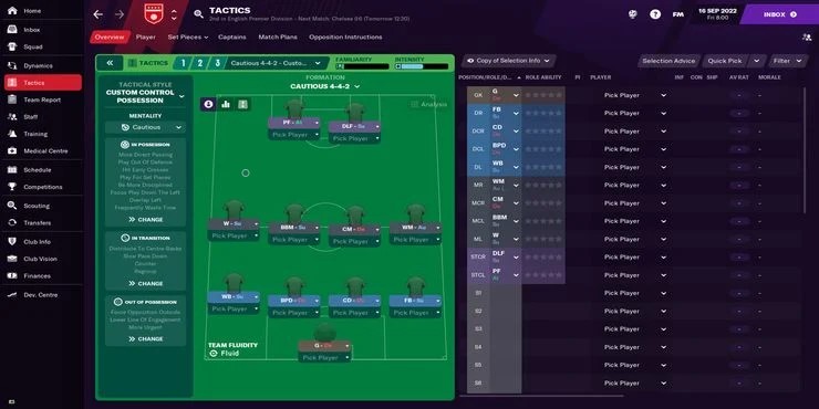 FM21 Diego Simeone 4-4-2 Klasik