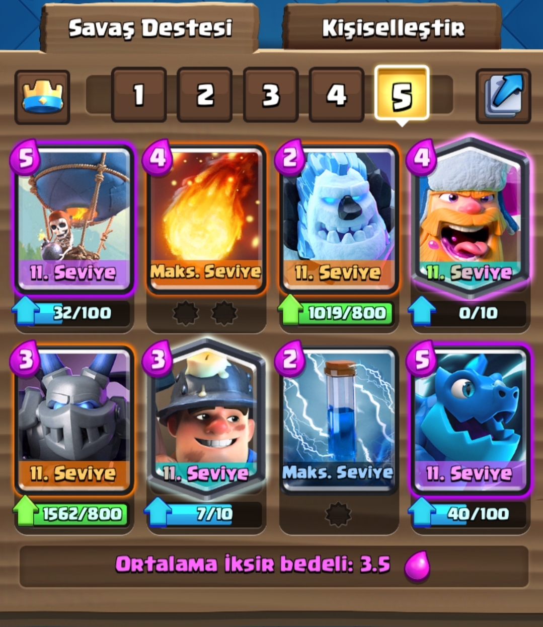 Clash Royale Balonlu Deste