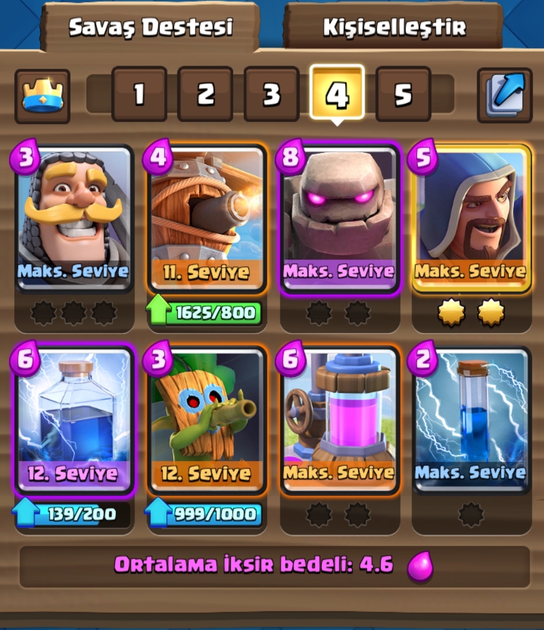 Clash Royale Deste Golem