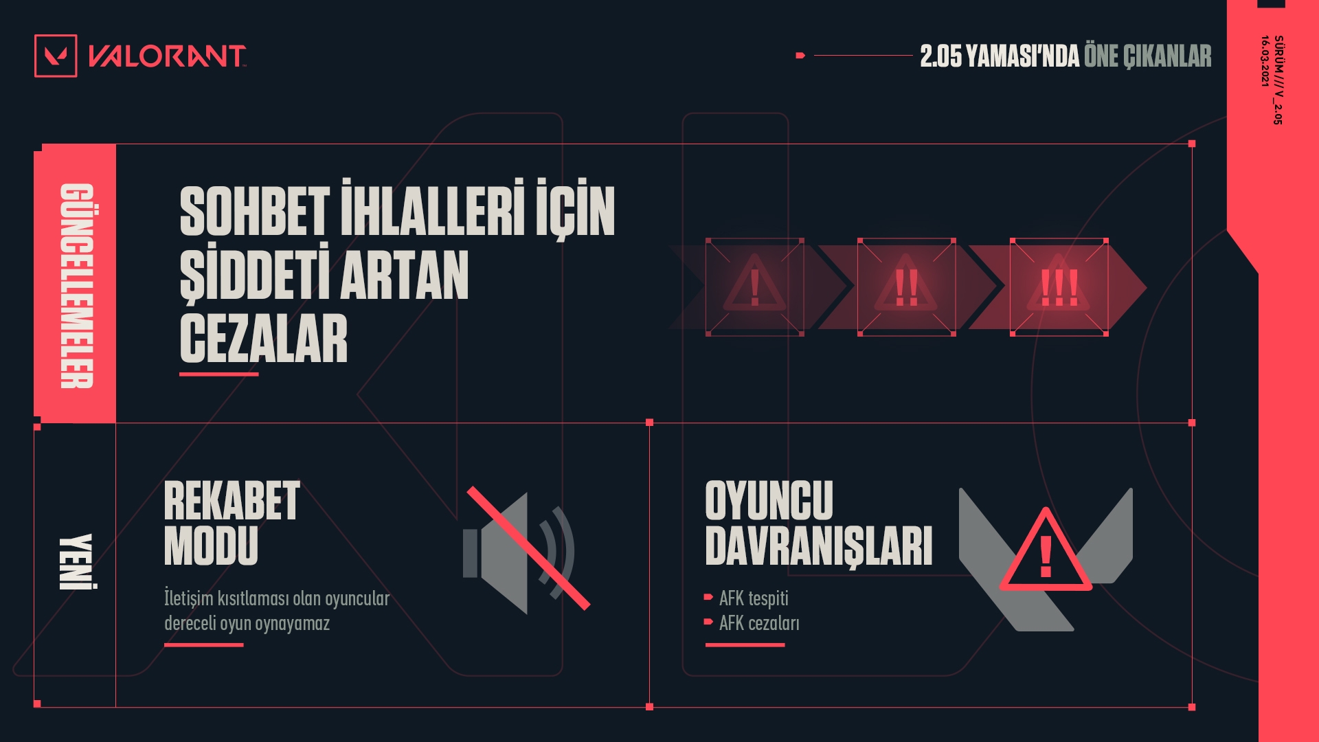 Valorant 2.05 yama notları 