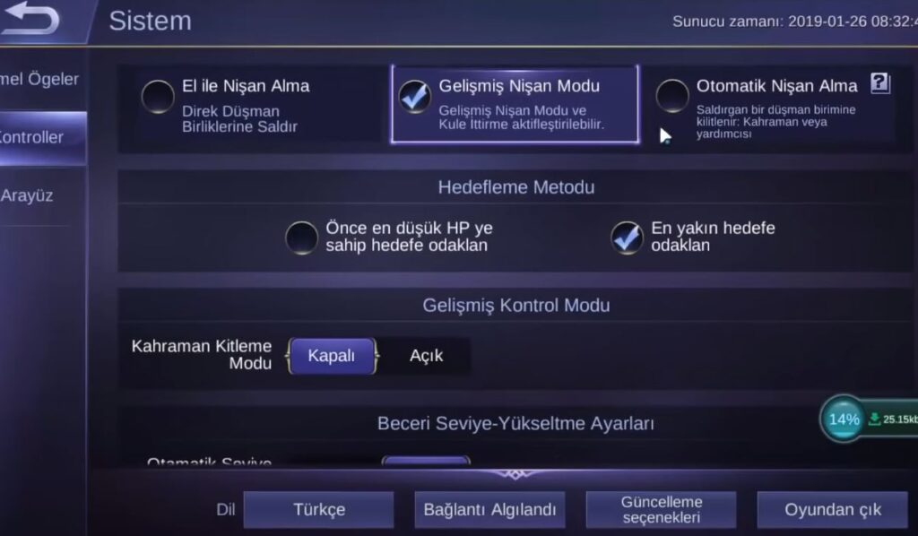 Mobile legends pcden oynama ayarları 