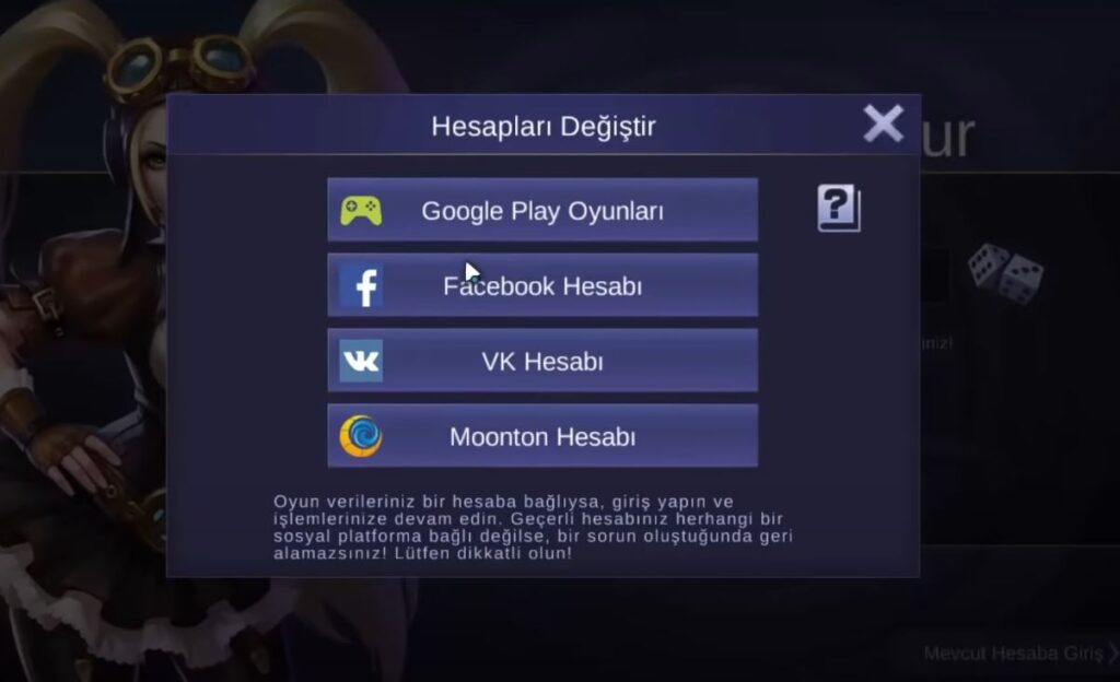 mobile legends emülatör oynama 