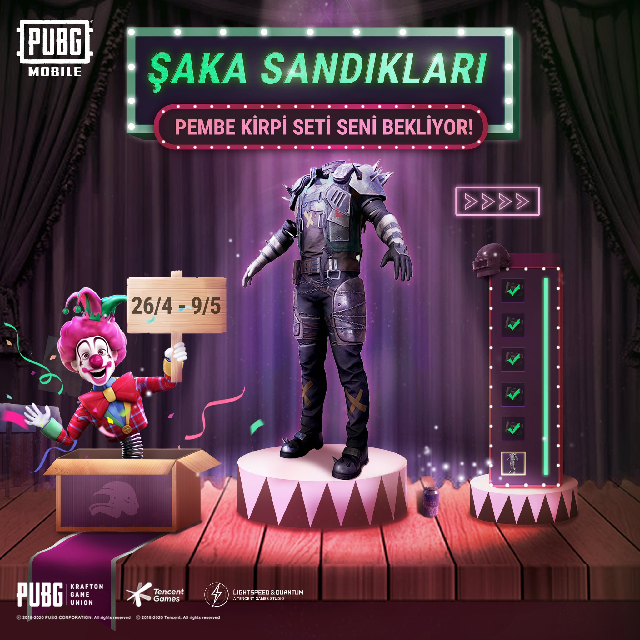 pubg şaka sandıkları