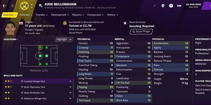 FM 21 Jude Bellingham