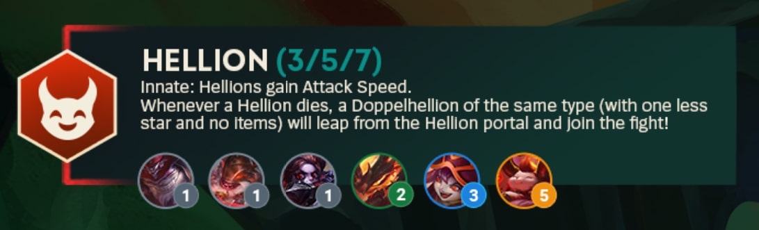 TFT Set 5 Hellion