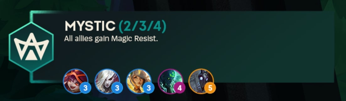 TFT Set 5 Mystic