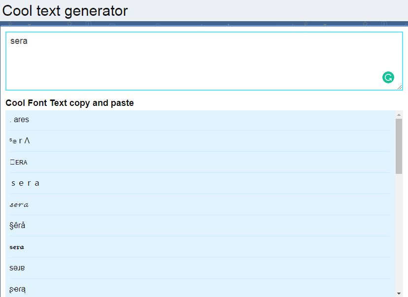 cooltextgenerator