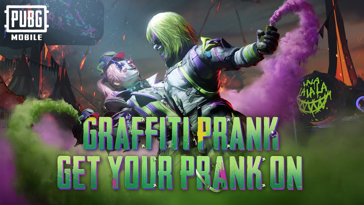 PUBG Mobile Graffiti Prank Modu