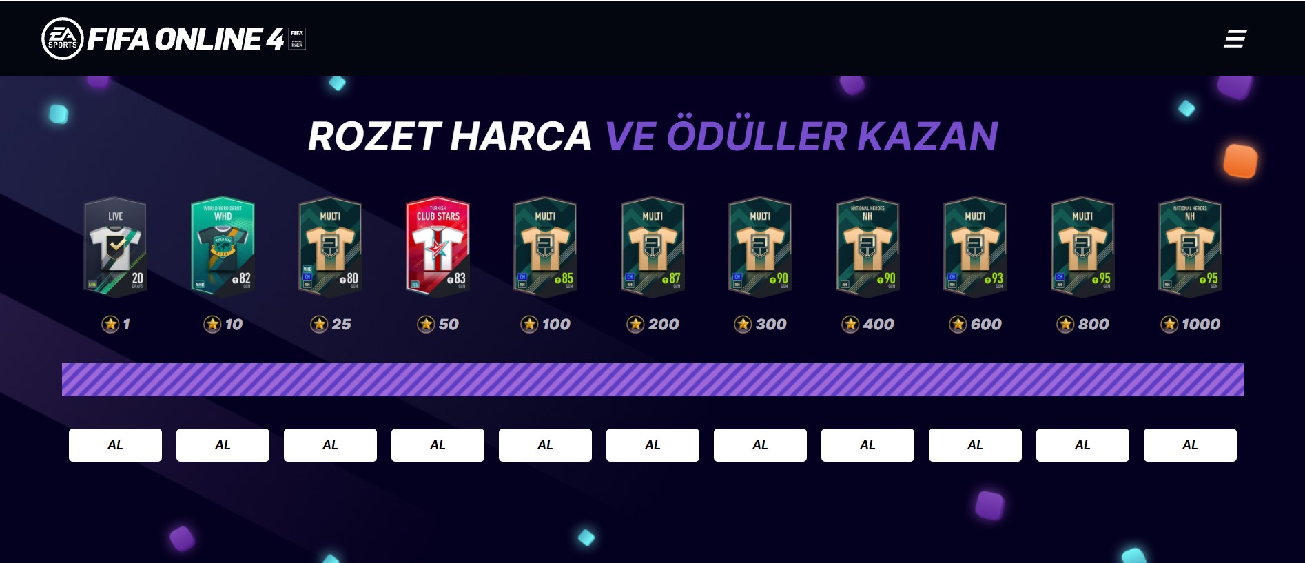 FIFA Online 4 National Heroes Ödüller