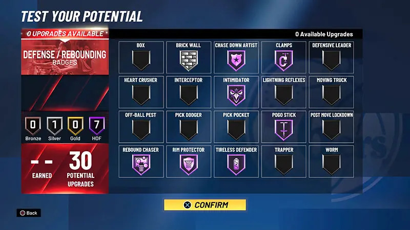 NBA 2K22 Best Defense Badges