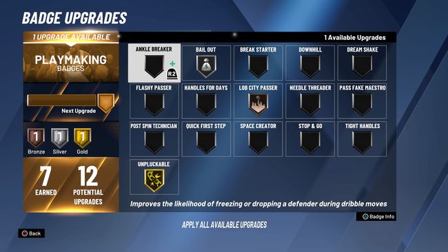 NBA 2K22 Best Playmaking Badges