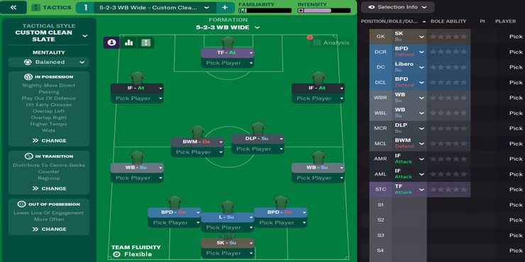 FM 22 Kanat Oyunu 3-4-3