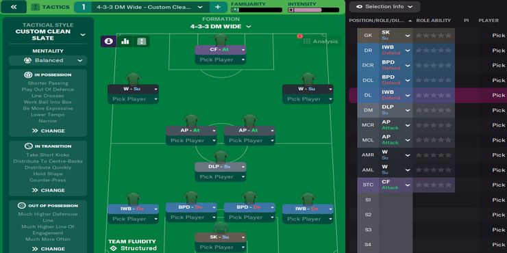 FM 22 Topa Sahip Olma 4-3-3